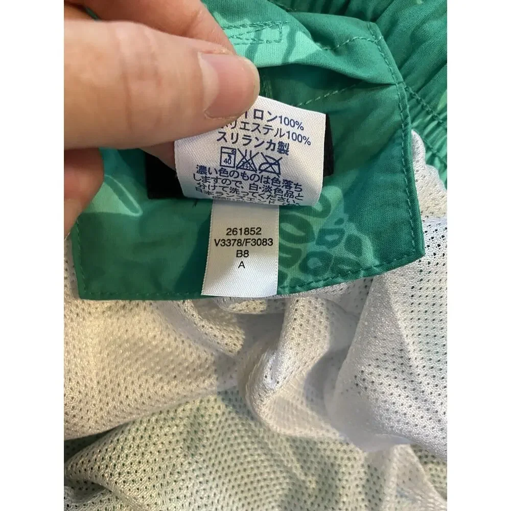 LANDS END Bathing Suit Mens Size XL 40-42 Beach Vacation Coastal Swim Pockets